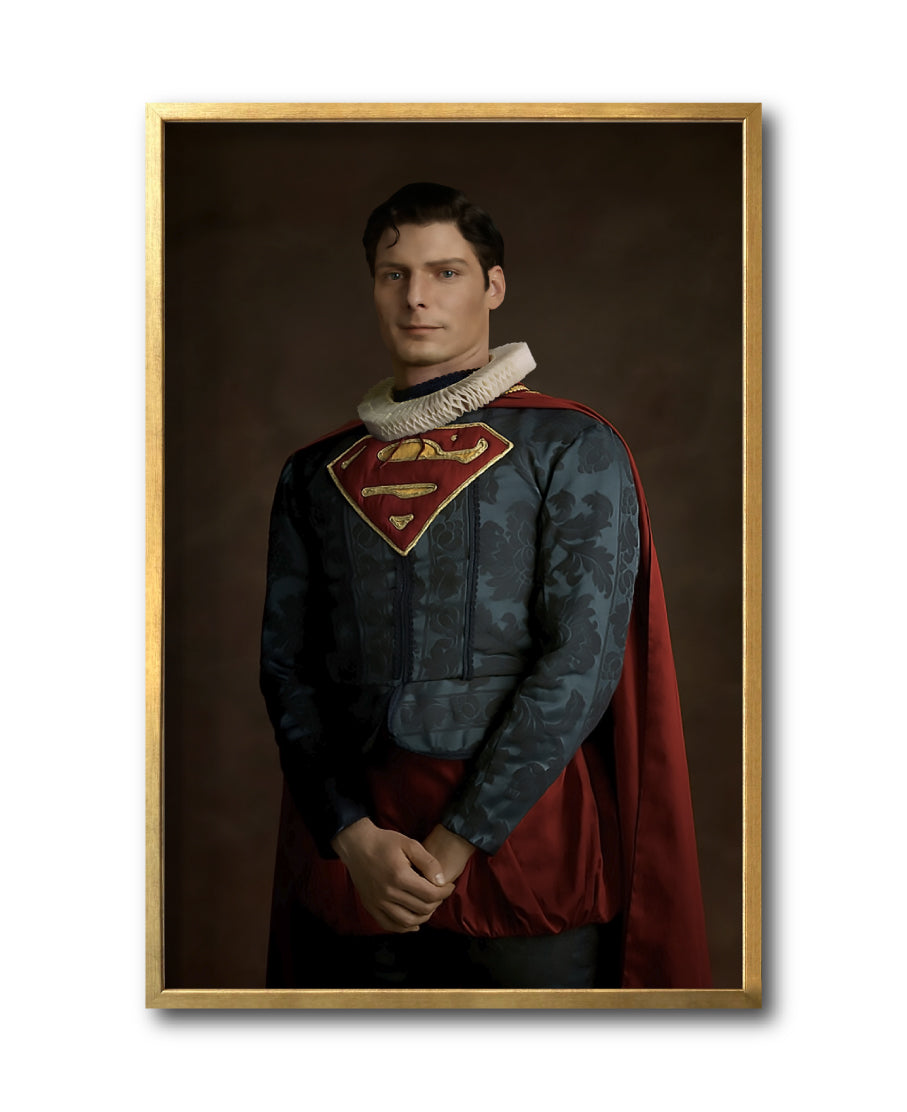 Cuadro Decorativo Personajes Época 021 Superhéroes Supermán