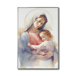 Cargar imagen en el visor de la galería, Cuadro Decorativo - Religion 022 - Virgen María, Arte Bíblico Abstracto
