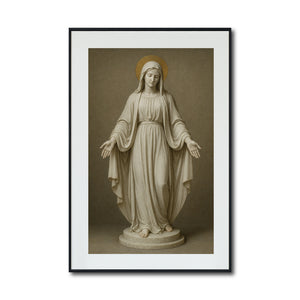 Cuadro Decorativo - Religion 021 - Virgen María Arte Bíblico Abstracto