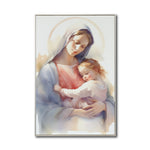 Cargar imagen en el visor de la galería, Cuadro Decorativo - Religion 022 - Virgen María, Arte Bíblico Abstracto
