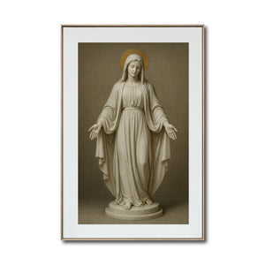 Cuadro Decorativo - Religion 021 - Virgen María Arte Bíblico Abstracto