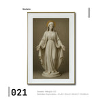 Cargar imagen en el visor de la galería, Cuadro Decorativo - Religion 021 - Virgen María Arte Bíblico Abstracto
