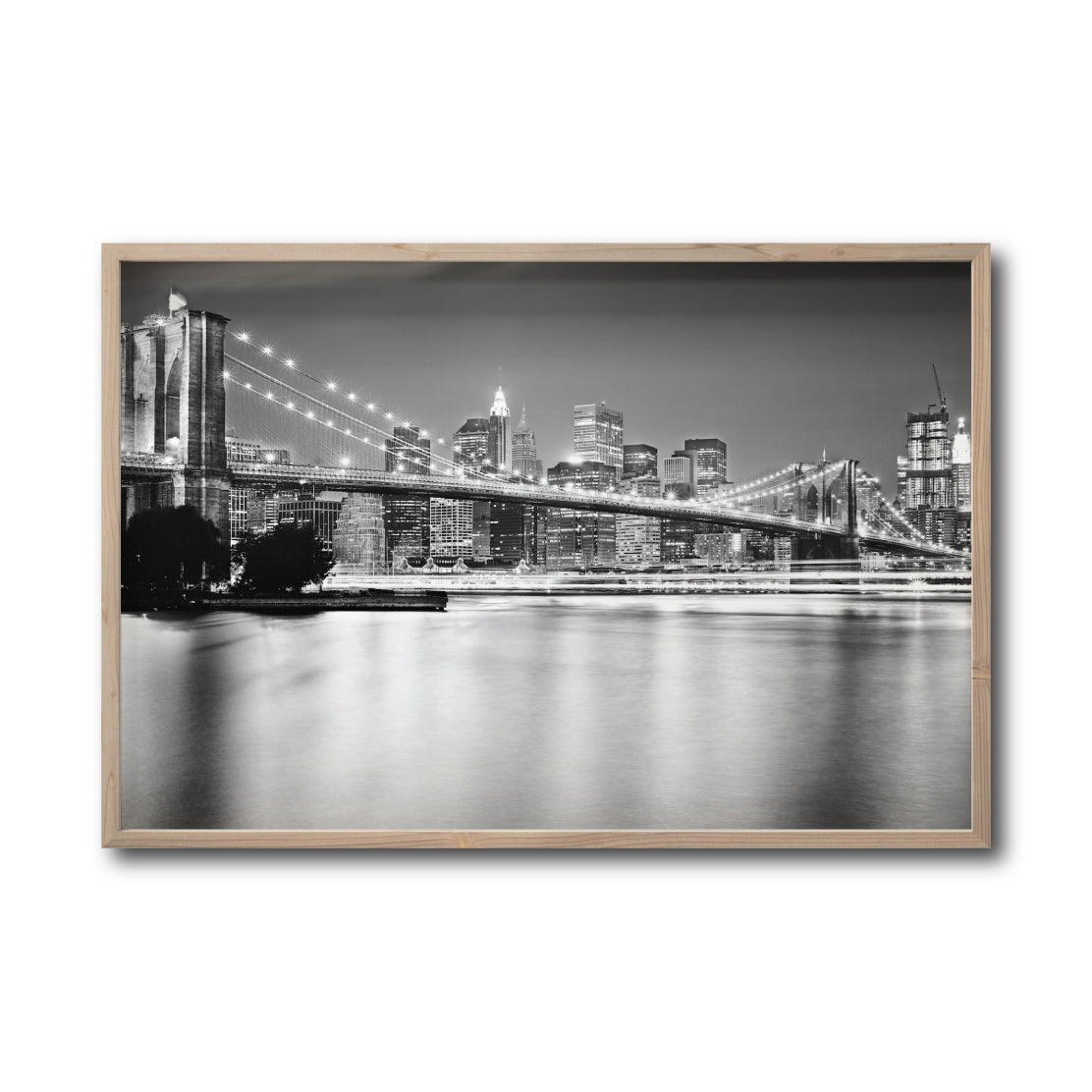 Cuadro Decorativo NY 022 - Puente de Brooklyn Nueva York