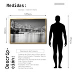 Cargar imagen en el visor de la galería, Cuadro Decorativo NY 022 - Puente de Brooklyn Nueva York
