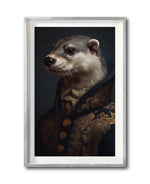 Cargar imagen en el visor de la galería, Cuadro Decorativo Animales Época 022 - Caballero Nutria Vintage
