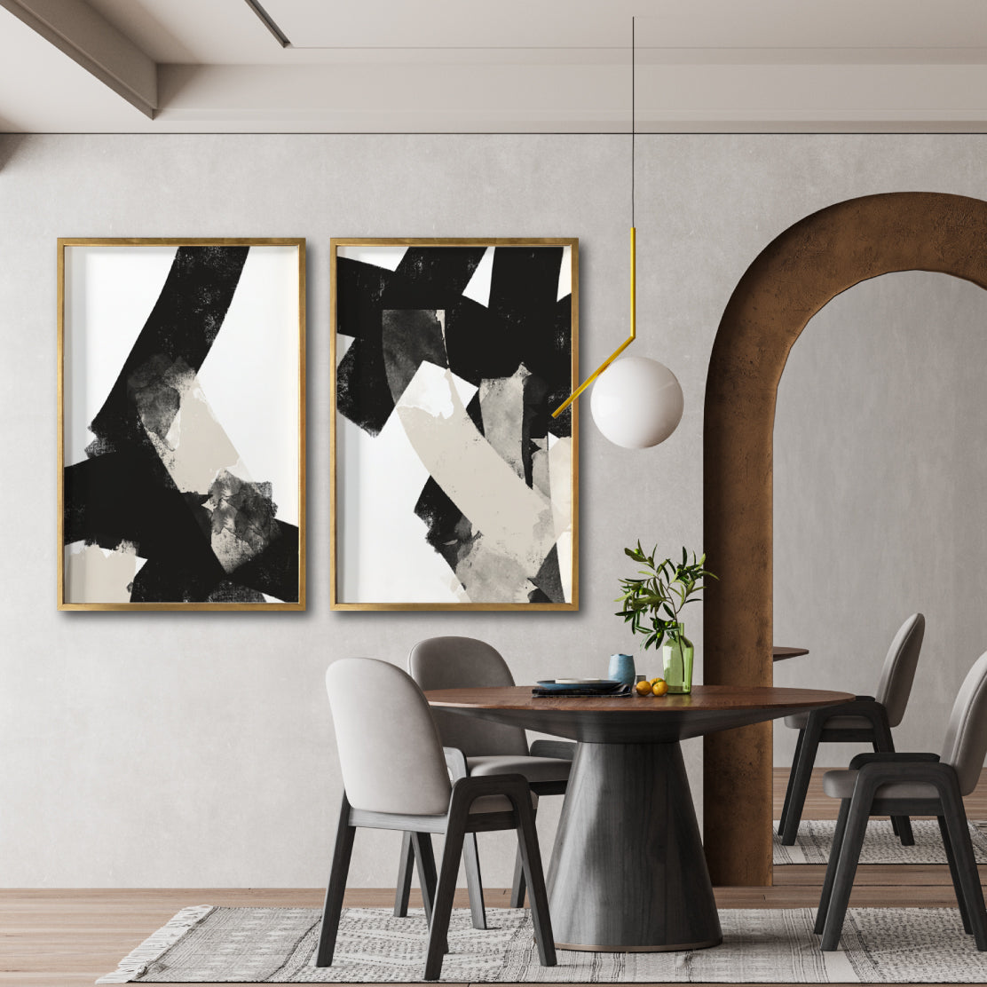 Compra cuadros decorativos Abstractos en México para tu Sala. Galería314. Cuadro Moderno, Minimalista y elegante. Decoración de interiores. Interiorismo. 