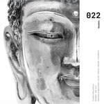 Cargar imagen en el visor de la galería, Cuadro Decorativo -  Zen 022 - Cabeza de Buda en Blanco y Negro
