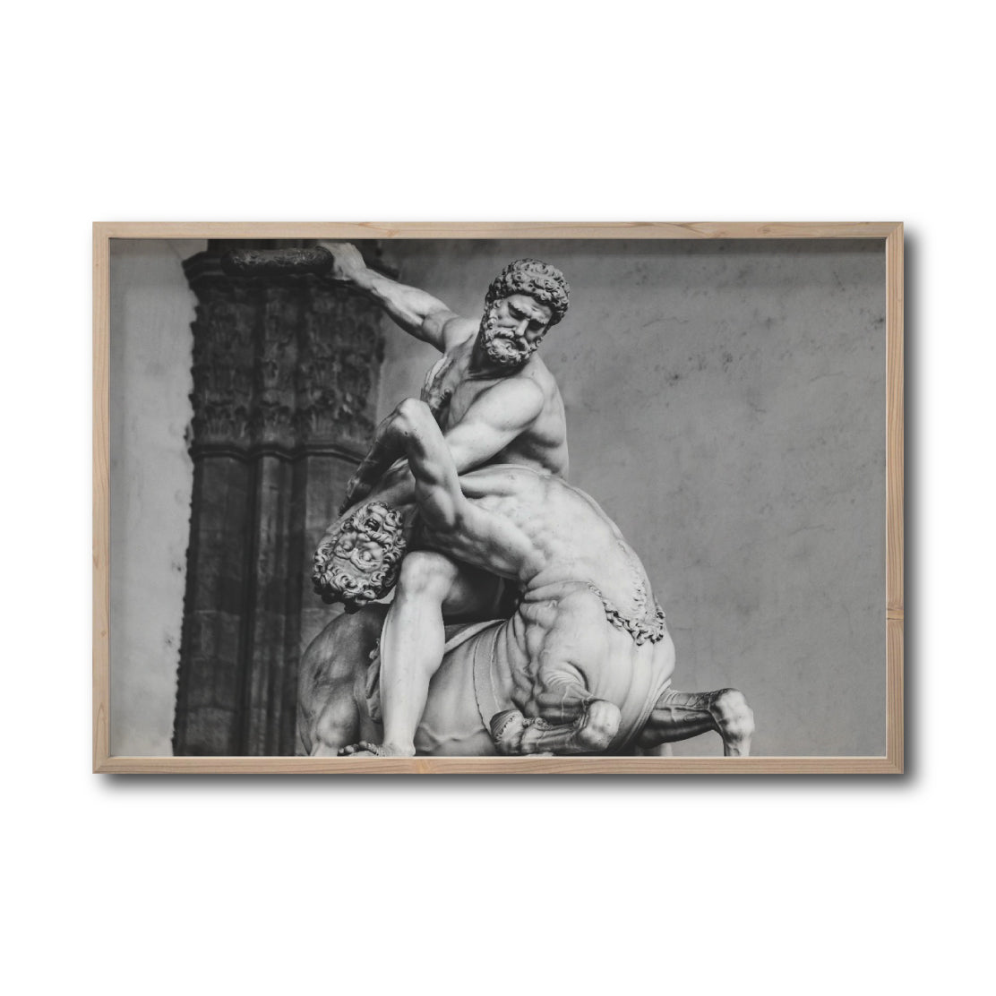 Cuadro Decorativo Esculturas 023 Hércules y el Centauro Neso