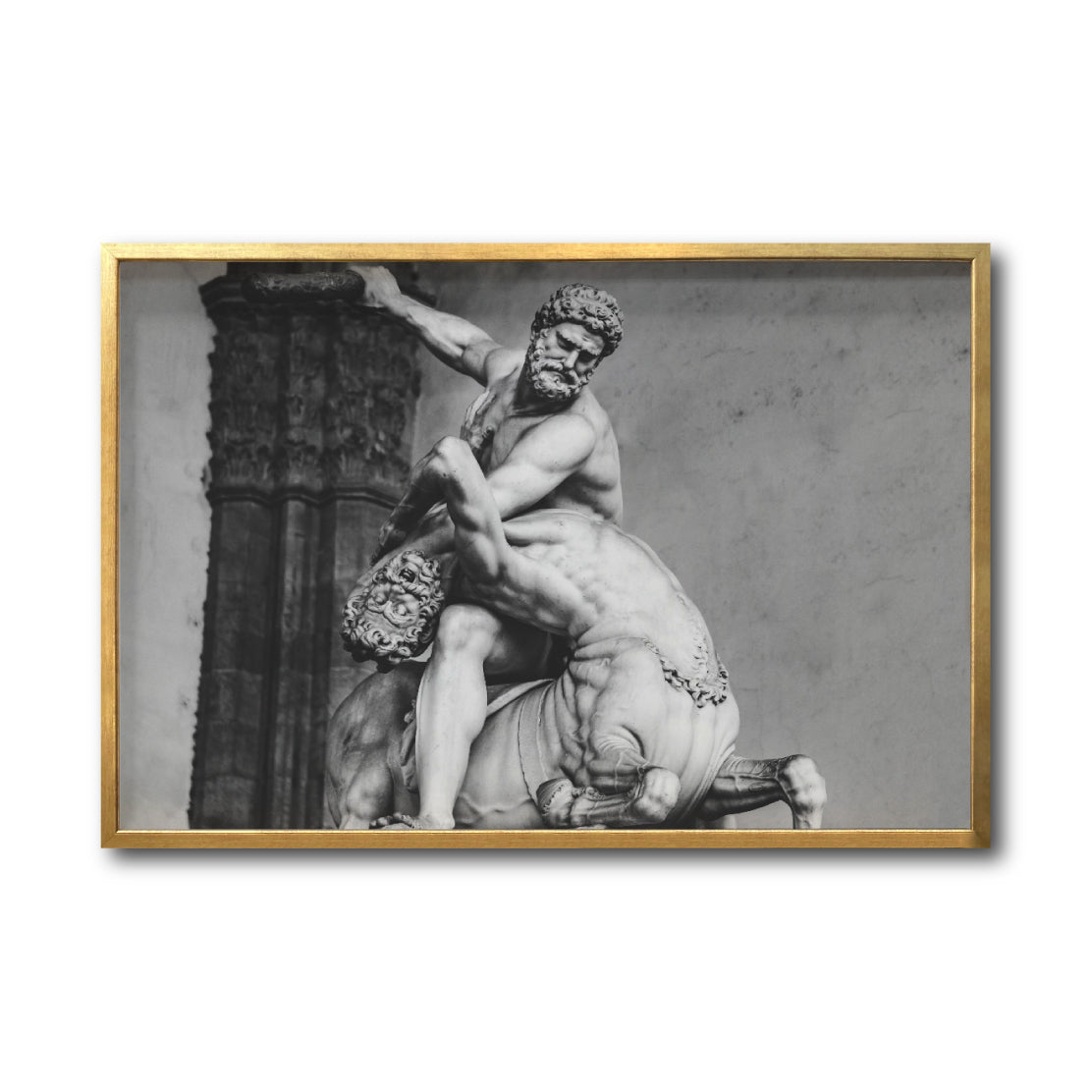 Cuadro Decorativo Esculturas 023 Hércules y el Centauro Neso