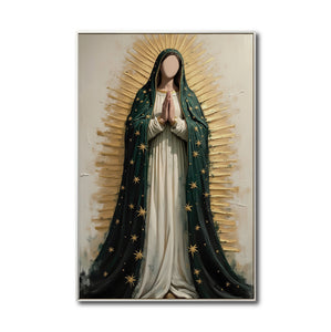 Cuadro Decorativo - Religion 023 - Virgen de Guadalupe, Arte Bíblico Abstracto