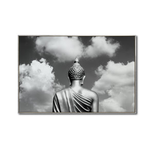 Cuadro Decorativo - Zen 023 - Escultura de Buda - Meditación
