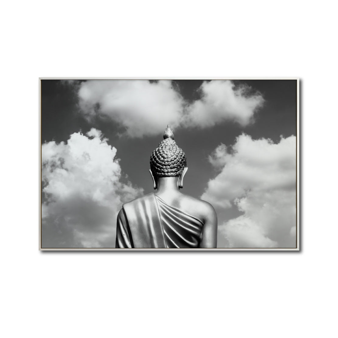 Cuadro Decorativo - Zen 023 - Escultura de Buda - Meditación
