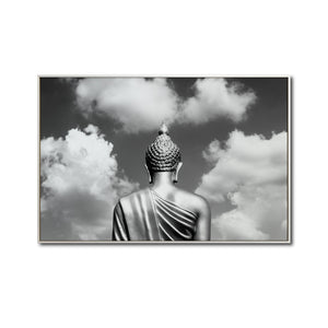 Cuadro Decorativo - Zen 023 - Escultura de Buda - Meditación