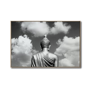 Cuadro Decorativo - Zen 023 - Escultura de Buda - Meditación