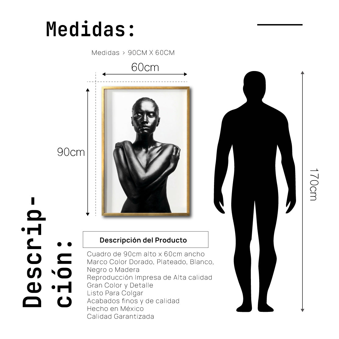 Cuadro Decorativo Black Woman 024 - Mujer Negra Africana