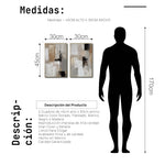 Cargar imagen en el visor de la galería, Set cuadros decorativos Abstracto Negro Arena 2 - 246 - Diptico Moderno y Elegante Arte Estilo Nordico en Tonos Neutros
