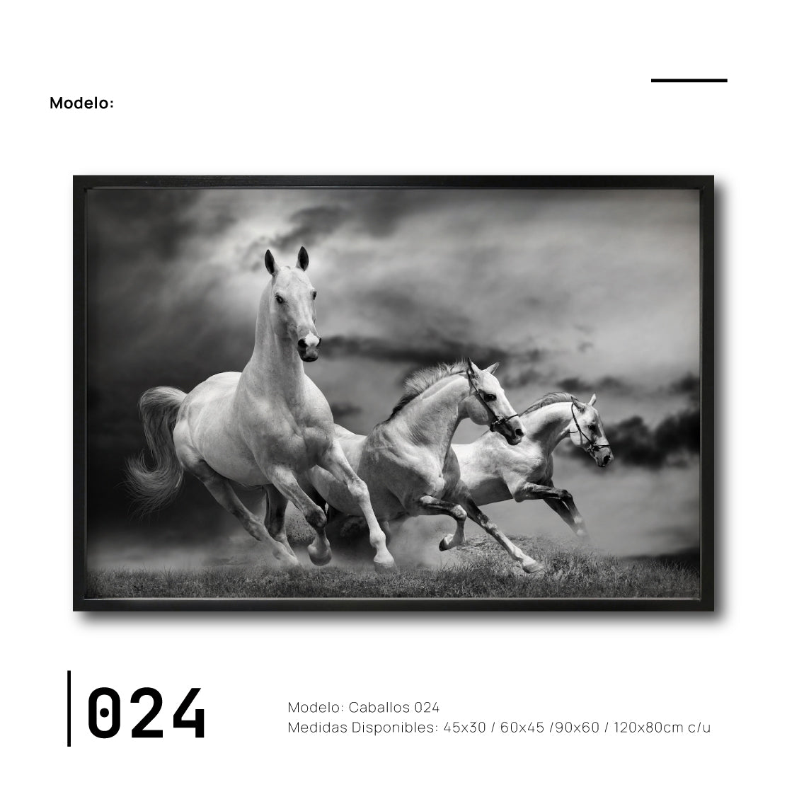 Compra cuadros de Caballos para tu recámara en México. Galería 314. Caballos Pura Sangre.