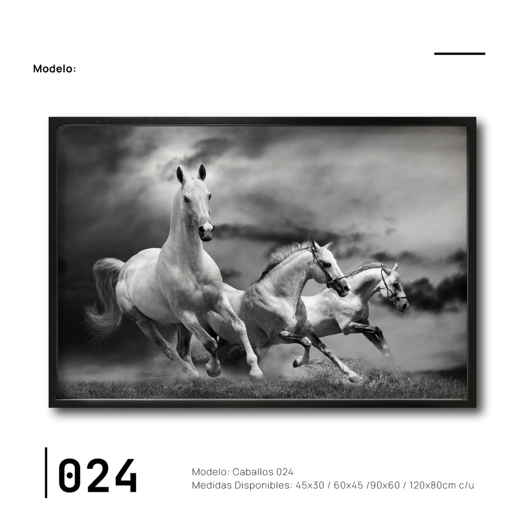 Compra cuadros de Caballos para tu recámara en México. Galería 314. Caballos Pura Sangre.