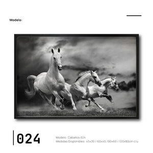 Compra cuadros de Caballos para tu recámara en México. Galería 314. Caballos Pura Sangre.