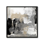 Cargar imagen en el visor de la galería, Cuadro Decorativo Abstracto Negro Arena 024 - Para Credenza
