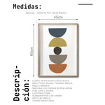 Cargar imagen en el visor de la galería, Cuadro Decorativo Abstract Colors 025 - Arte Abstracto Geométrico a colores
