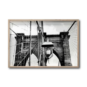 Cuadro Decorativo NY 025- Puente de Brooklyn Nueva York