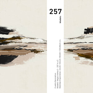 Set Cuadros Decorativos Abstracto Negro Arena 2 -257 -Diptico Minimalista Arte Moderno Estilo Nordico en Tonos Neutros