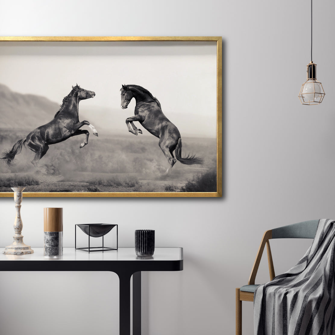 Cuadro Decorativo Caballos 025
