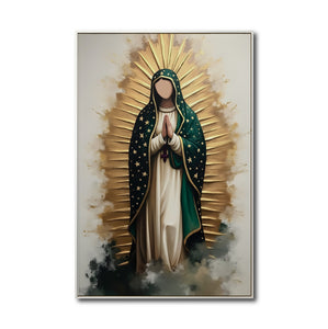 Cuadro Decorativo - Religion 025 - Virgen de Guadalupe, La Guadalupana, Arte Bíblico Abstracto