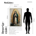 Cargar imagen en el visor de la galería, Cuadro Decorativo - Religion 025 - Virgen de Guadalupe, La Guadalupana, Arte Bíblico Abstracto
