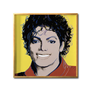 Cuadro Decorativo Warhol 025 Michael Jackson Pop Art