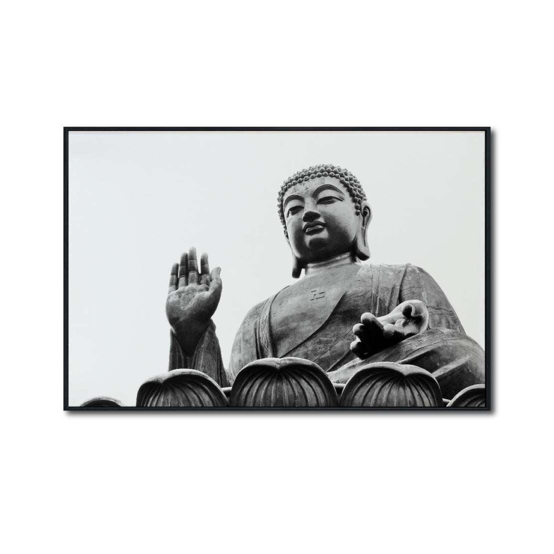 Cuadro Decorativo - Zen 025 - Buda en Meditación - Escultura