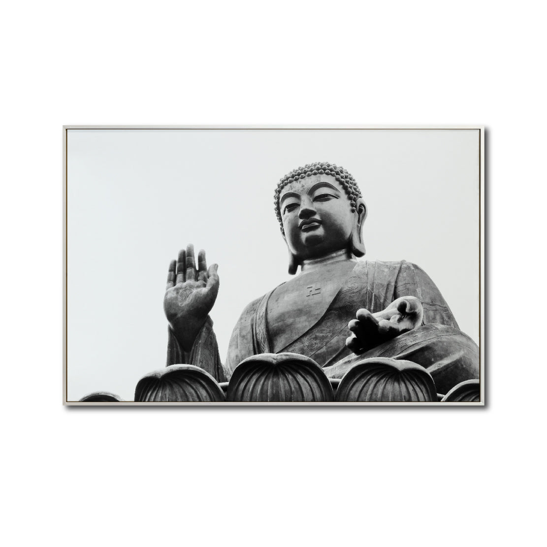 Cuadro Decorativo - Zen 025 - Buda en Meditación - Escultura