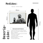 Cargar imagen en el visor de la galería, Cuadro Decorativo - Zen 025 - Buda en Meditación - Escultura
