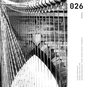 Cuadro Decorativo NY 026 - Puente de Brooklyn Nueva York