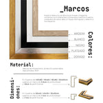 Cargar imagen en el visor de la galería, Cuadro Decorativo Abstracto Negro Arena 2 - 260 - Boceto de Caballo Negro Ate Moderno y Minimalista Estilo Nordico Tonos Neutros
