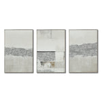 Cargar imagen en el visor de la galería, Set Cuadros Decorativos Abstract Colors 2 - 265 - Triptico Moderno y Elegante Arte Estilo Boho con Textura en Tonos Neutros
