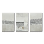Cargar imagen en el visor de la galería, Set Cuadros Decorativos Abstract Colors 2 - 265 - Triptico Moderno y Elegante Arte Estilo Boho con Textura en Tonos Neutros
