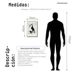 Cargar imagen en el visor de la galería, Cuadro Decorativo Abstracto Negro Arena 2-268 - Boceto de Tucan, Aves en Blanco, Negro y Dorado Oro Arte Moderno Estilo Boho
