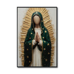 Cargar imagen en el visor de la galería, Cuadro Decorativo - Religion 026 - Virgen de Guadalupe, Arte Bíblico Abstracto
