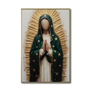 Cuadro Decorativo - Religion 026 - Virgen de Guadalupe, Arte Bíblico Abstracto