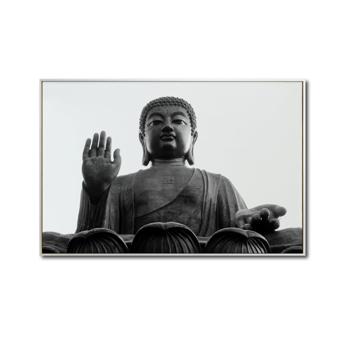 Cuadro Decorativo - Zen 026 - Buda en Meditación - Escultura