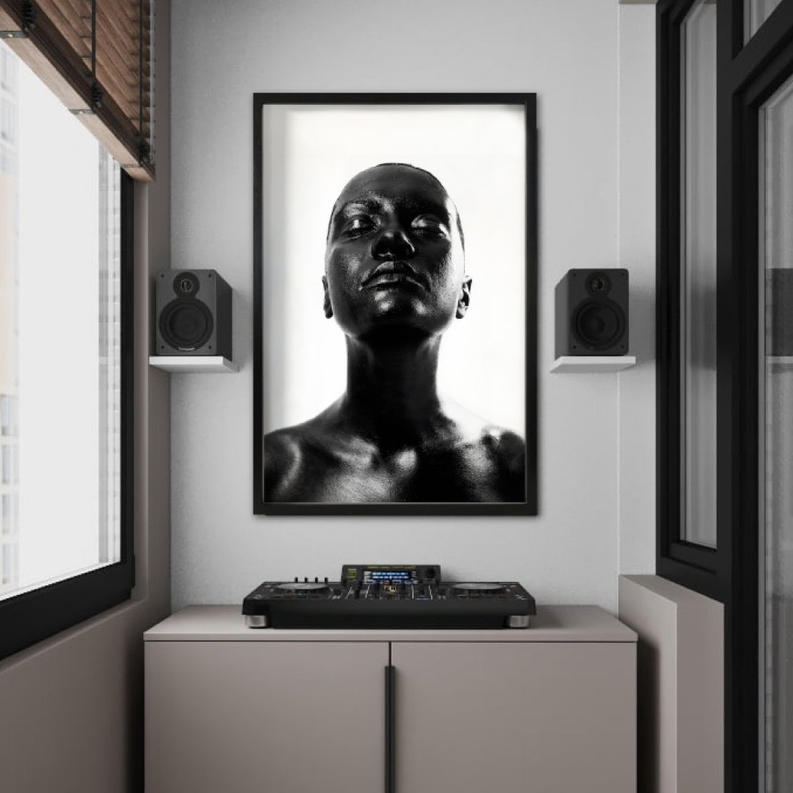 Cuadro Decorativo Black Woman 027 - Mujer Negra Africana