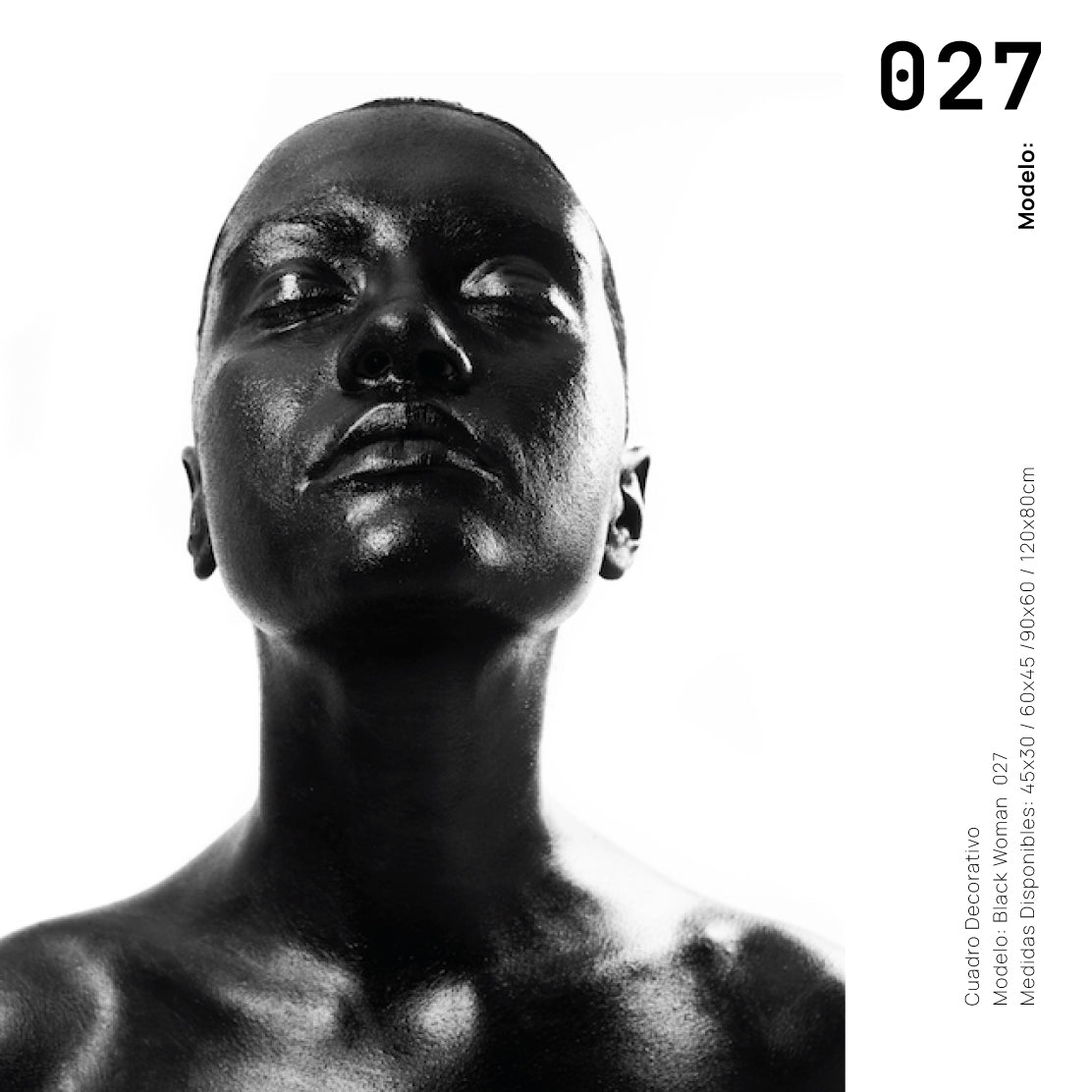 Cuadro Decorativo Black Woman 027 - Mujer Negra Africana