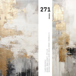 Cargar imagen en el visor de la galería, Cuadro Decorativo Abstracto Negro Arena 2-271- Diptico Moderno y Elegante en Tonos Negro, Gris, Beige y Dorado Oro
