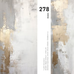 Cargar imagen en el visor de la galería, Set Cuadros Decorativos Abstracto Negro Arena 2 - 278 - Diptico Moderno y Elegante Arte Estilo Nordico en Blanco, Gris y Dorado Oro
