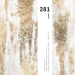 Cargar imagen en el visor de la galería, Set Cuadros Decorativos Abstracto Negro Arena 2 - 281 - Triptico Moderno y Elegante Arte Estilo Boho en Blanco, Beige y Dorado Oro

