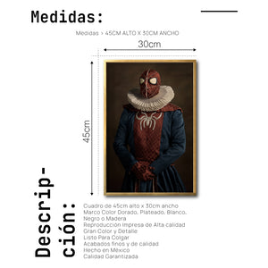 Cuadro Decorativo Personajes Época 027 Superhéroes Avengers Spiderman