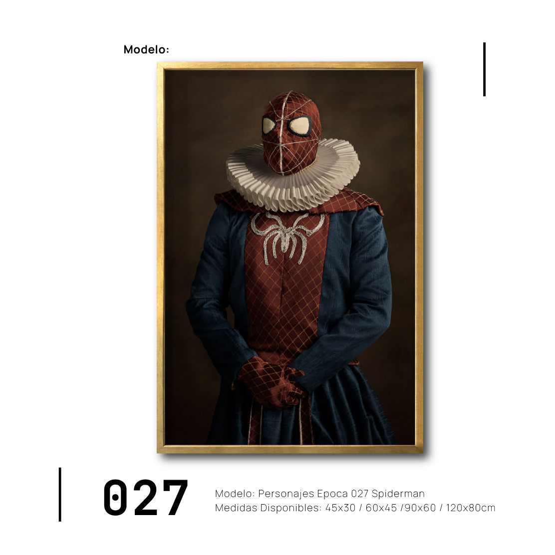 Cuadro Decorativo Personajes Época 027 Superhéroes Avengers Spiderman