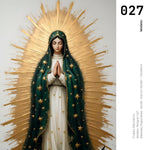 Cargar imagen en el visor de la galería, Cuadro Decorativo - Religion 027 - Virgen de Guadalupe, Arte Bíblico Abstracto
